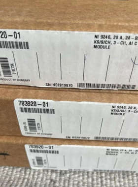 NI 9246正品 783920-01 环形端子