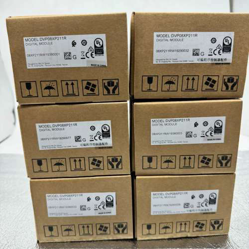 台达PLC数字量扩展模块 DVP08XP211R