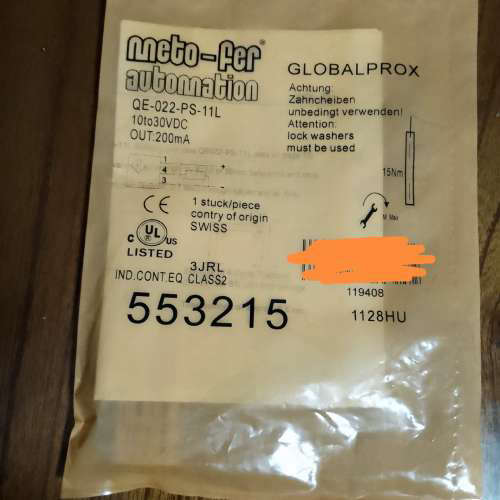 Meto-Fer，QE-022-PS-11L 接近开关，