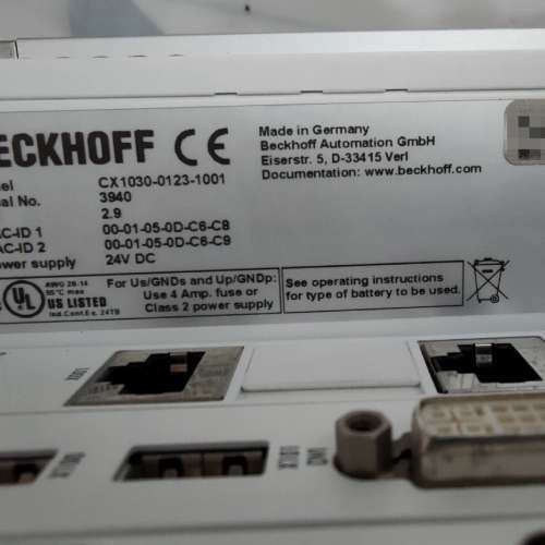 倍福cx1030-0123-1001,件，成色很新很新，