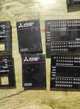 FX5U-80MT/ES黑色盖板，原装拆机，库存充足，单卖1