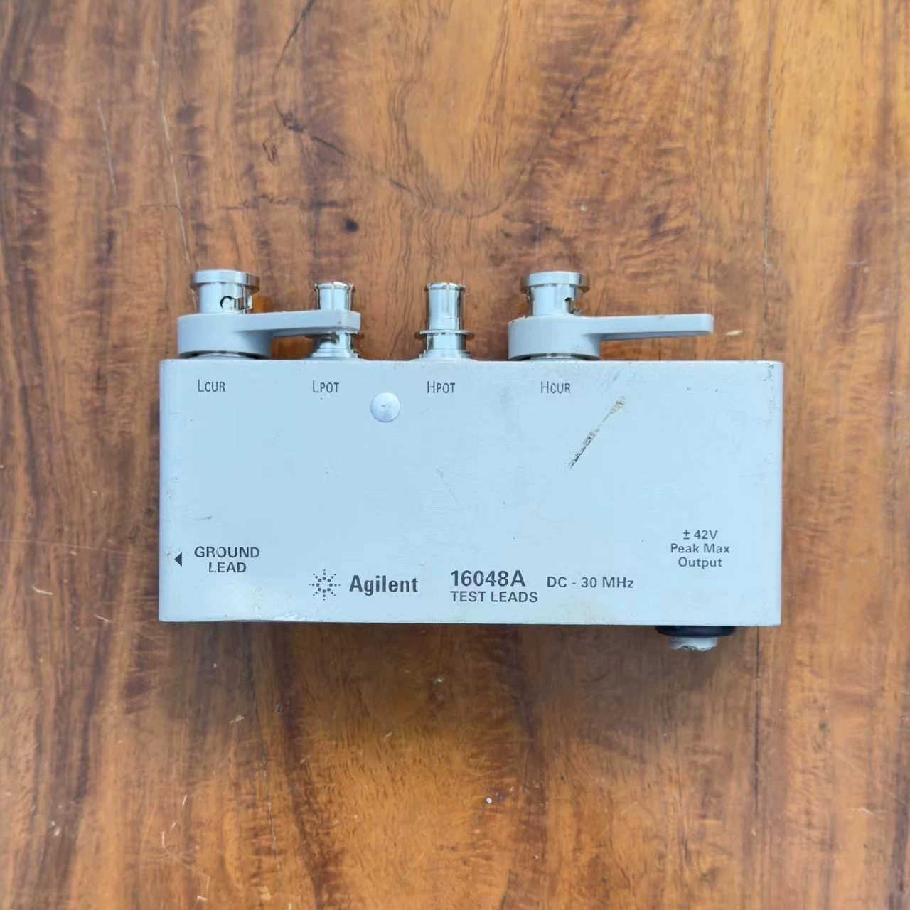 Agilent安捷伦16048A测试夹具，拆机实物拍摄，成色