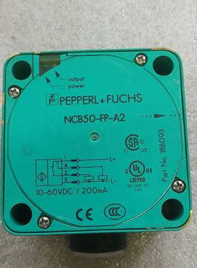 P+F倍加福传感器NCB50-FP-A2 188093