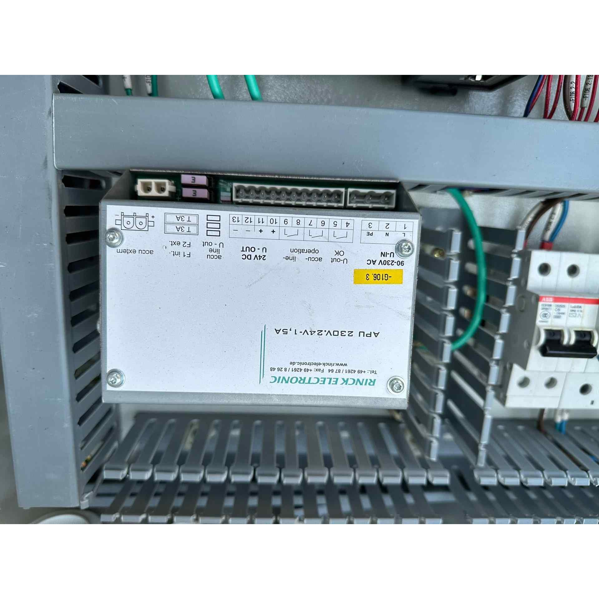 拆机德国Rinck电源模块APU230V.24V-1.5