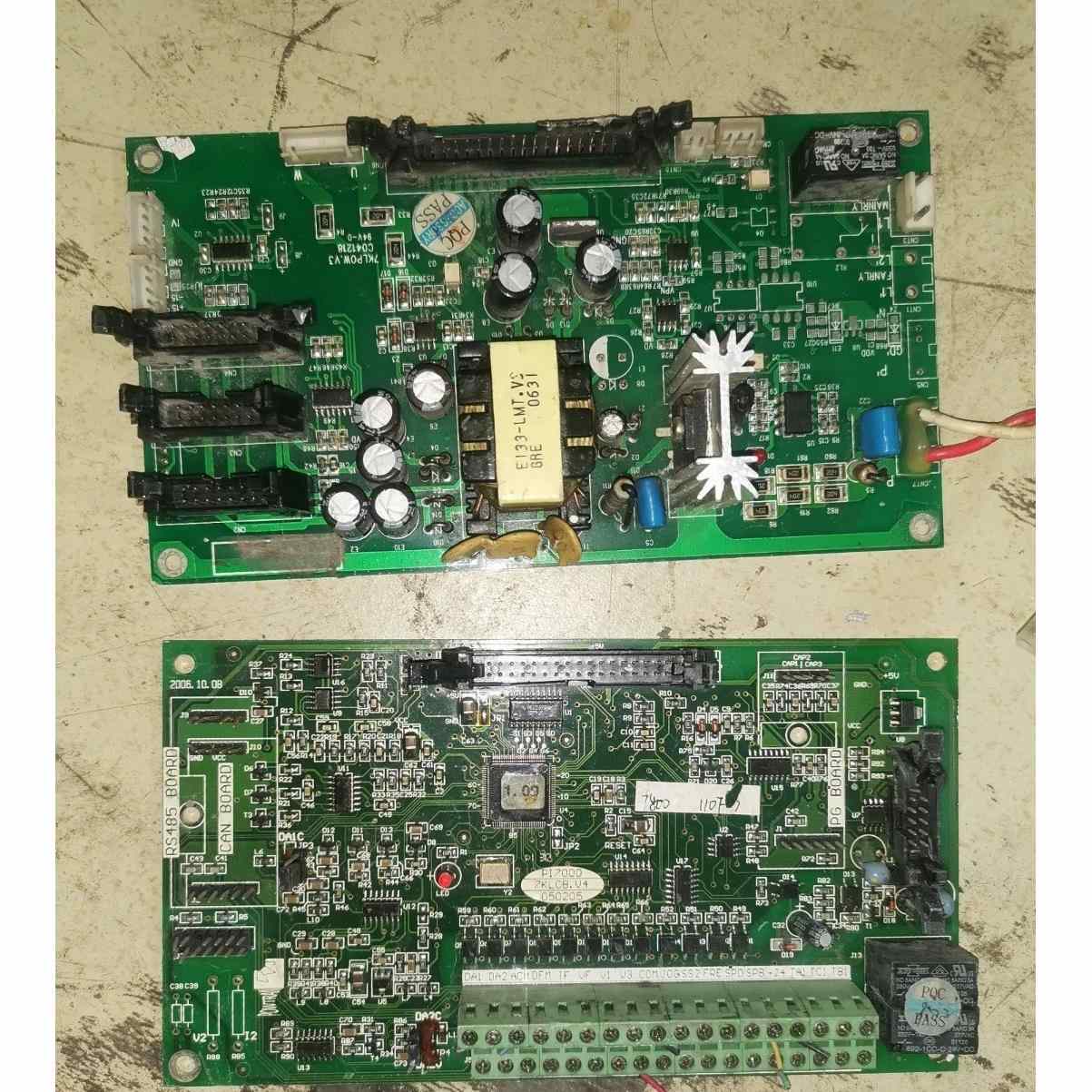 普传PI7800变频器主板7KLCB.V4驱动板7KLPOW