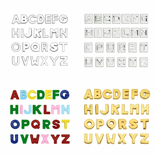 Металлический глянцевый браслет с буквами, бретели, аксессуар, аксессуары, ювелирный шарм