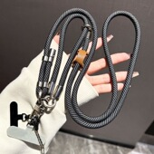 原创户外三用手机挂绳挂脖可斜挎时尚 防丢百搭耐用肩带防盗手机链
