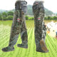 插秧鞋 涉水靴 上海雨靴水鞋 牛筋软底男女款 高筒过膝捕钓鱼水田园裤