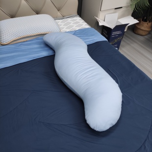 约30*105㎝ 舒适深睡抱枕 双曲线侧睡长枕头 可拆洗大抱枕