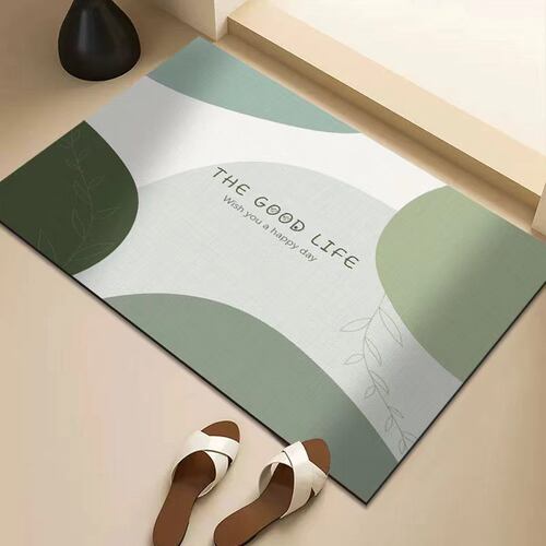 50.80莫兰迪吸水地垫 硅藻泥浴室地垫