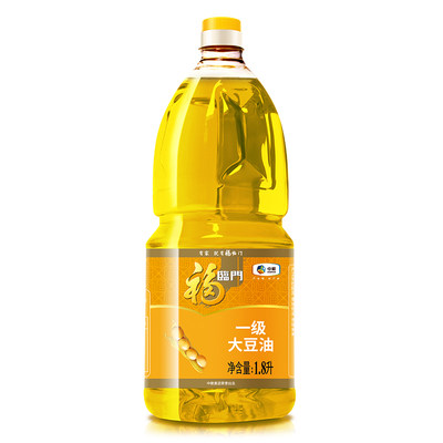 中粮出品福临门一级大豆油1.8L