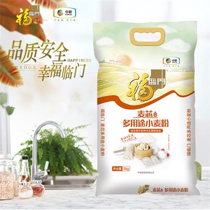 福临门麦芯多用途小麦粉5kg馒头饺子包子面粉烘焙原料10斤白面粉 粮油调味/速食/干货/烘焙 面粉/食用粉 原图主图