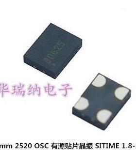 SIT8208AC-GF-33S-34.000000 3.3V +-10ppm 低抖动 2520 有源晶振