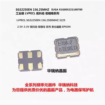 人工智能 AI GPU OTN 晶振 SG3225EEN 156.25M X1G005221100700