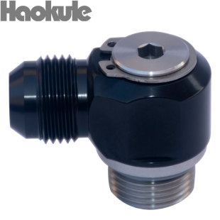 AN10 鱼眼万向油管接头耐机油汽油E85油冷管转接头 ORB改装