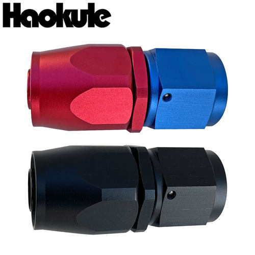 直AN高性能铝合金散热器油管接头