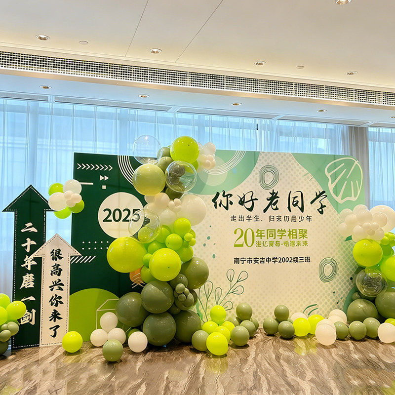 20周年定制同学会场景布置酒店聚会装饰氛围感拍照打卡kt板签到墙,节庆用品/礼品,气球,淘宝优惠券,粉丝福利购,淘宝优惠卷