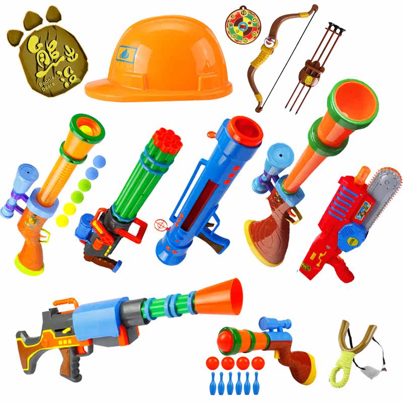 Genuine America MACLEOD Bear Comes toy gun Electric Light gun Weapon Soft bullet gun suit Rocket Bow and arrow Shotgunin the Toy/Childs/Puzzle/Building block/Model , Children toy guns , Electric toy gun  category - from Buy2taobao.com to provide professional Taobao agent buy service