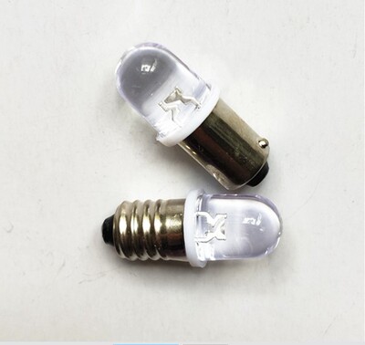 直流按钮b9e10卡口小灯泡