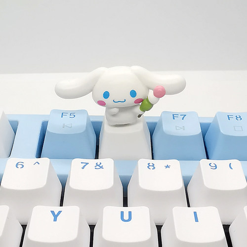 DIY玉桂狗立体键帽个性透光帽