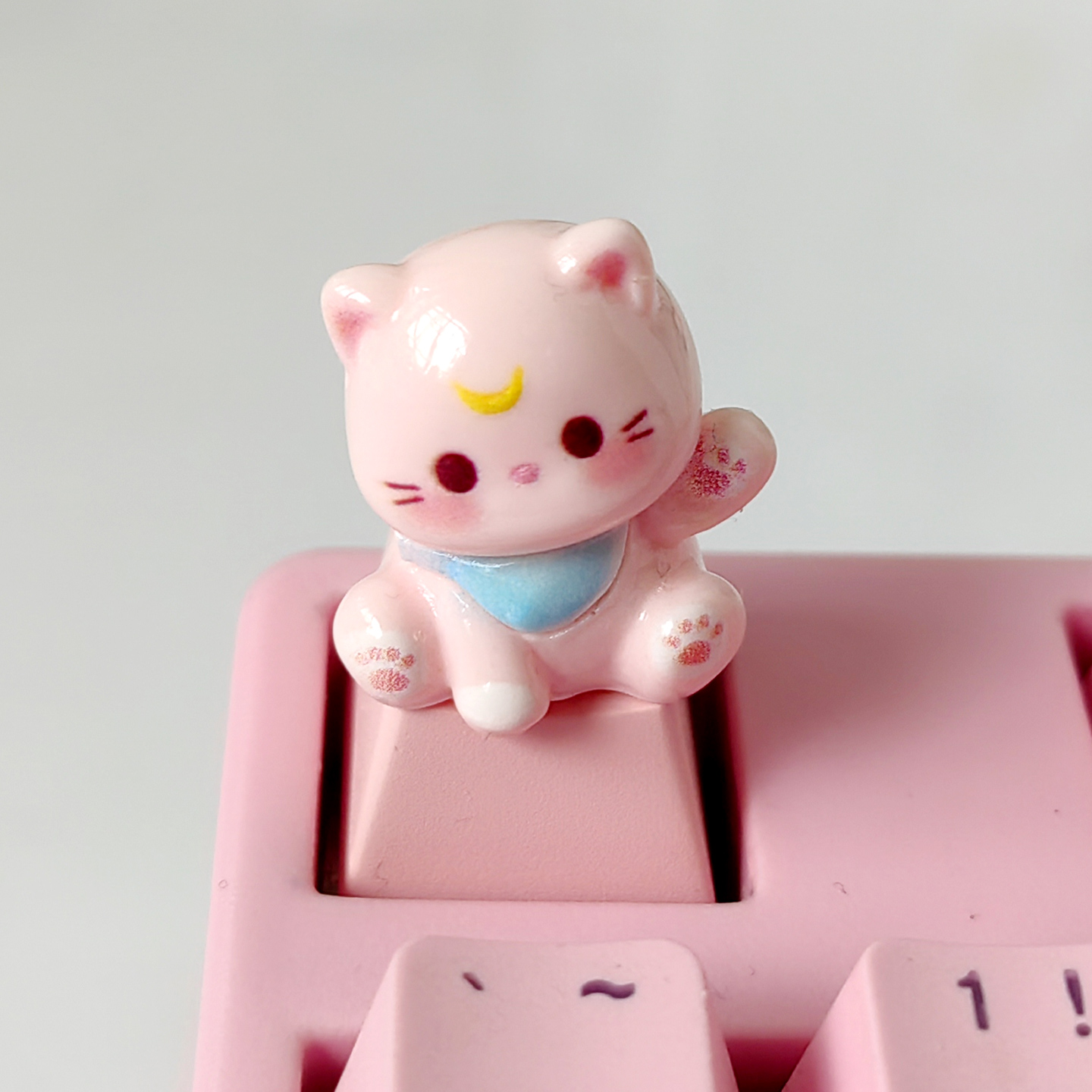 diy露娜猫咪性卡通猫咪DIY键帽