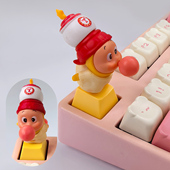 DIY星星人键帽泡泡玛特机械键盘个性 立体esc键帽创意可爱女生礼品