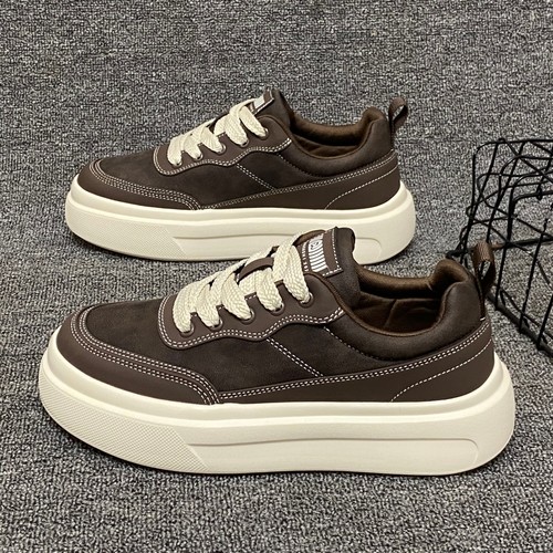 百搭厚底板鞋潮流增高运动休闲鞋