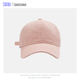 Zien 帽子女简约纯色休闲百搭软顶情侣棒球帽男显脸小鸭舌帽 韩版