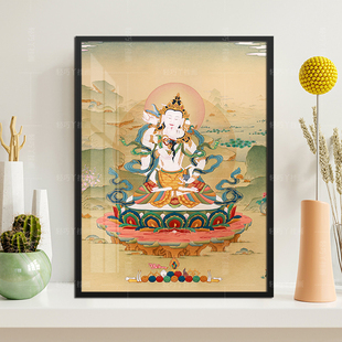 欢喜佛 轻奢美容养生会所私密疗愈装饰画 医美整形中医馆墙面挂画