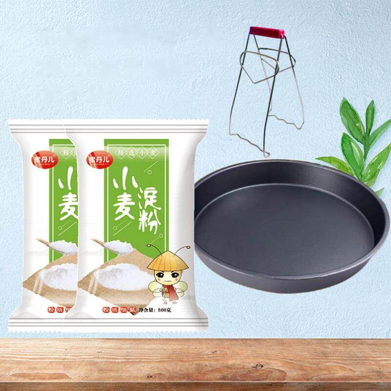 新日期蜜丹儿小麦淀粉500g/袋澄粉澄面凉皮专用粉食用正品