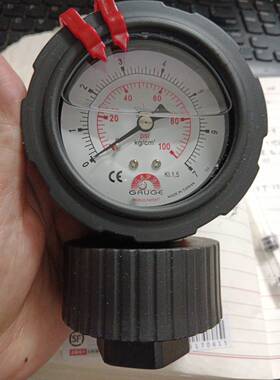 台湾STIKO华记压力表0-7kg单面隔膜四分牙