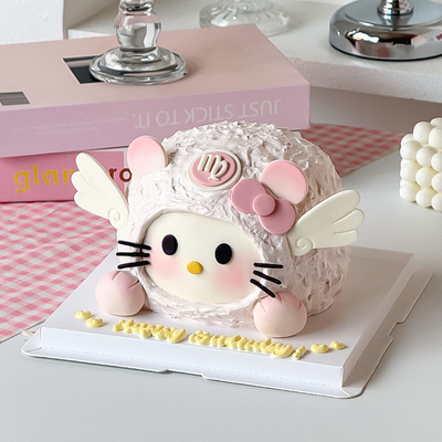 处女座翻糖切模12十二星座KT猫蛋糕装饰糖堡森林烘焙工具塑料压模