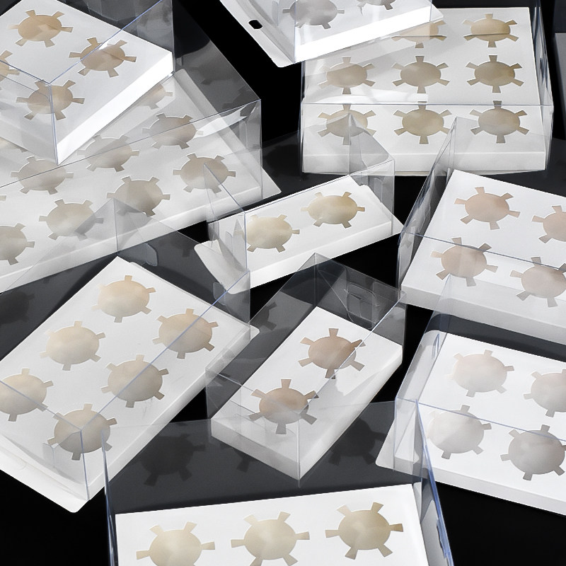 纸杯蛋糕包装盒透明6粒12枚加高马芬杯六个格高品质手提打包盒子,厨房/烹饪用具,点心包装盒/包装袋,淘宝优惠券,粉丝福利购,淘宝优惠卷