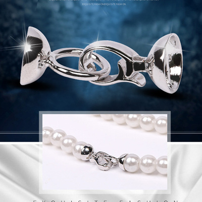 镀金扣项链扣OT扣双开扣毛衣链扣