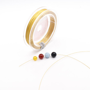 日本金丝软线珍珠手链项链颈链珠宝线耳环串珠钢丝线首饰配件材料