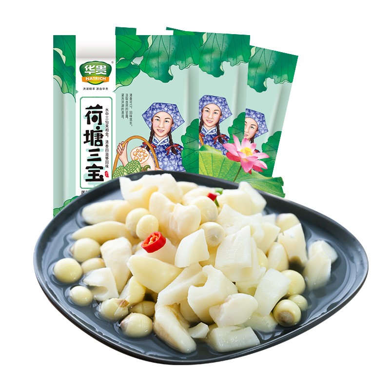 洪湖荷塘三宝450g嫩莲米