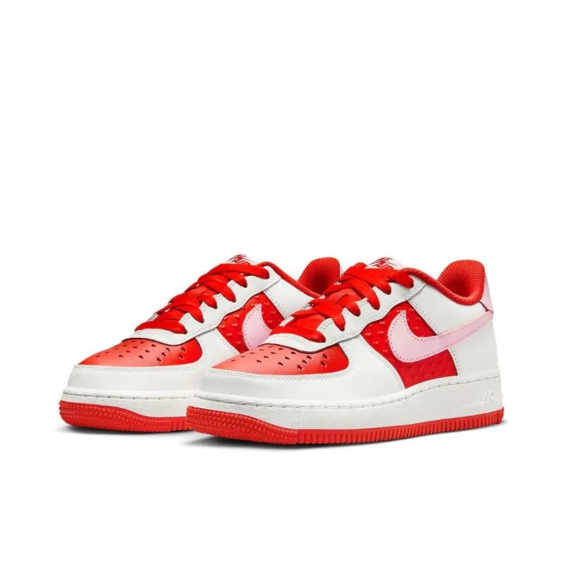 NIKE/耐克空军一号AIR FORCE 1白红情人节运动鞋休闲鞋HV5165-121