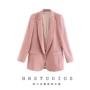 Za2019 mùa thu túi mới của phụ nữ đa năng lỏng lẻo mỏng mỏng giản dị blazer 7838458622 - Business Suit thời trang nữ 2021