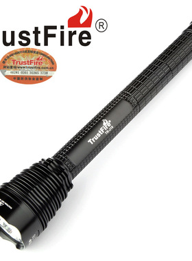 TrustFire户外远射可充电爆闪8000流明强光战术手电筒鼠尾手电筒
