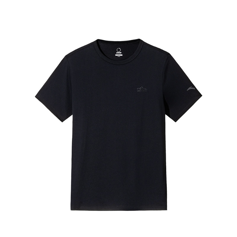 ANTA/安踏冰丝T恤男户外新款百搭休闲短袖上衣针织衫152526103