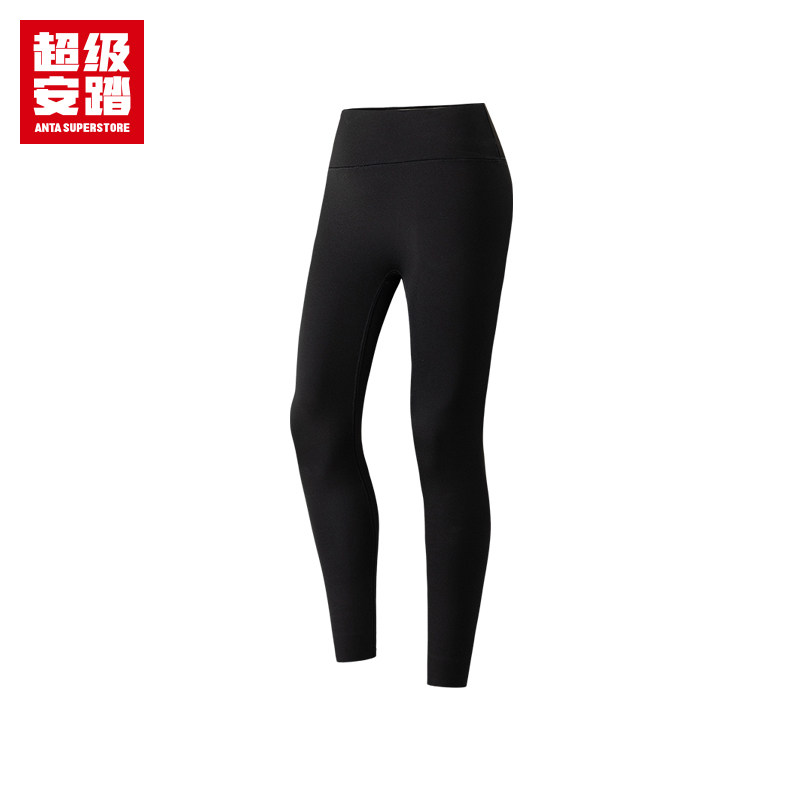 安踏冬季女款加绒保暖运动长裤
