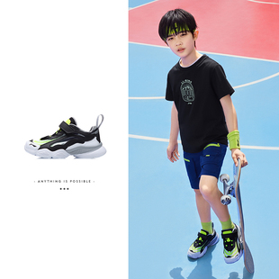 中国李宁大极光休闲鞋 YKCQ274 男女大童秋冬圆头少年舒适运动鞋