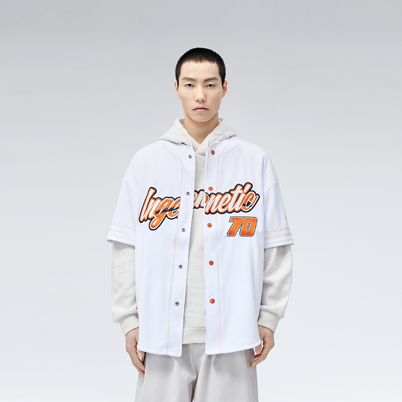 李宁男女同款电竞透气运动外套