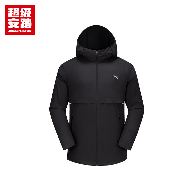 安踏轻跑风衣男夏季户外防晒衣