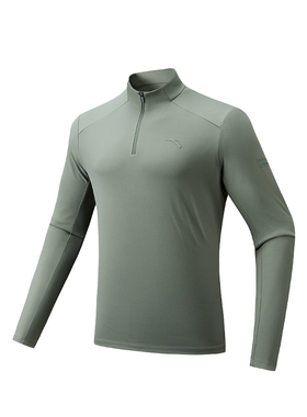 ANTA/安踏秋季新款男子户外时尚休闲轻暖绒长袖针织衫152547403