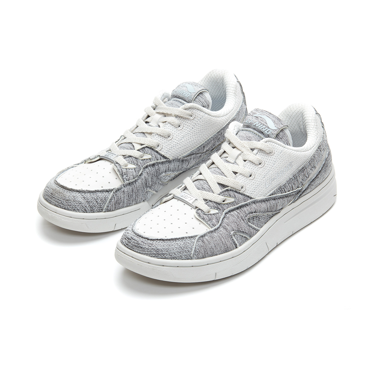 李宁937女子减震系带回弹休闲鞋