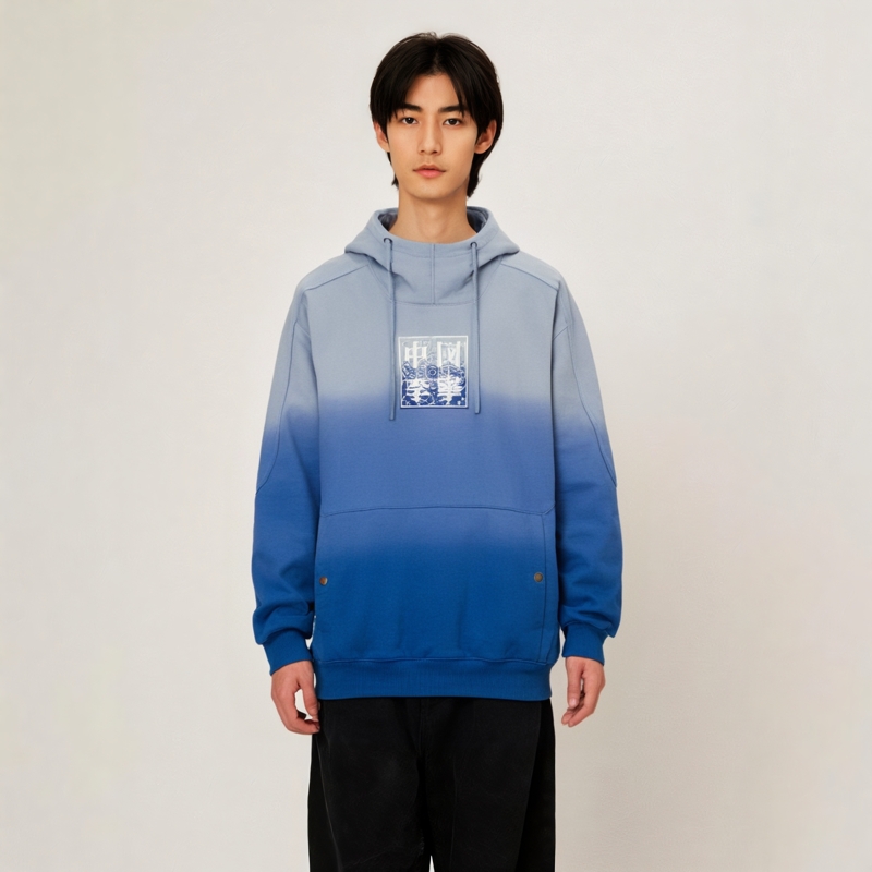 李宁男款连帽保暖百搭宽松卫衣