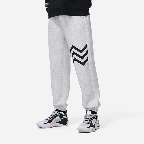 李宁韦德男子长裤户外亲肤运动裤