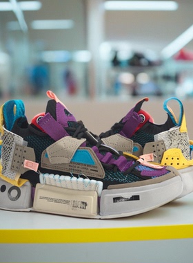 中国李宁休闲鞋女子ESSENCE 2 SFS轻便中帮篮球拼接运动鞋AGBQ066