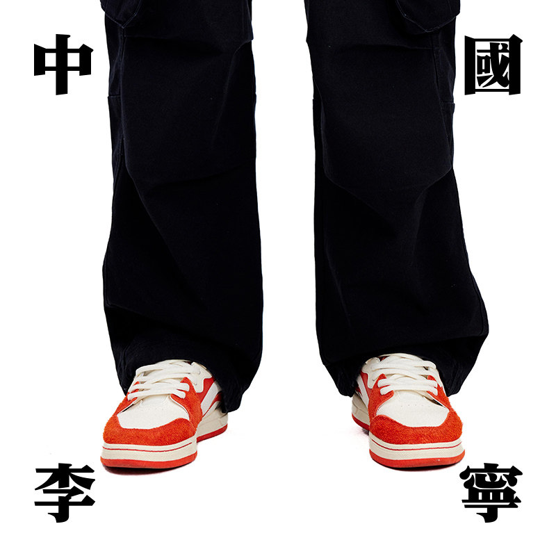 中国李宁惟吾 PROS夏季新款男款潮流休闲舒适滑板专业鞋AEPU017